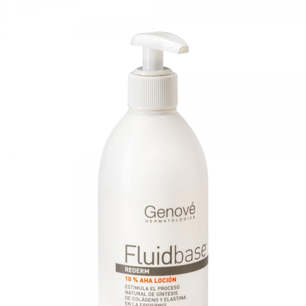 Fluidbase® Rederm Loción 10% AHA, 250 ml. - Genové