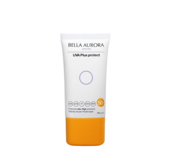 Fotoprotector Anti-manchas UVA Plus Protect SPF50+, 50 ml. - Bella Aurora Labs