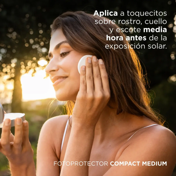Fotoprotector Compact Bronce SPF50+, 10 g.- Isdin