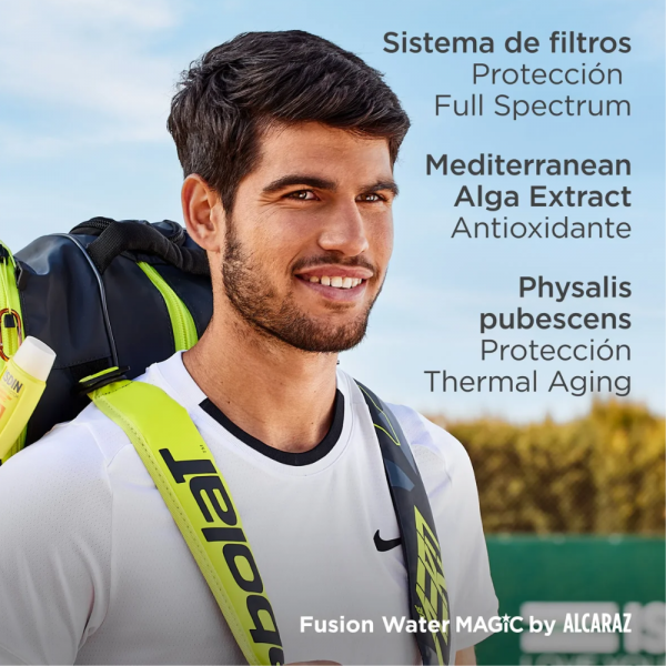 Fotoprotector Fusion Water MAGIC by Alcaraz SPF 50, 50 ml. - Isdin