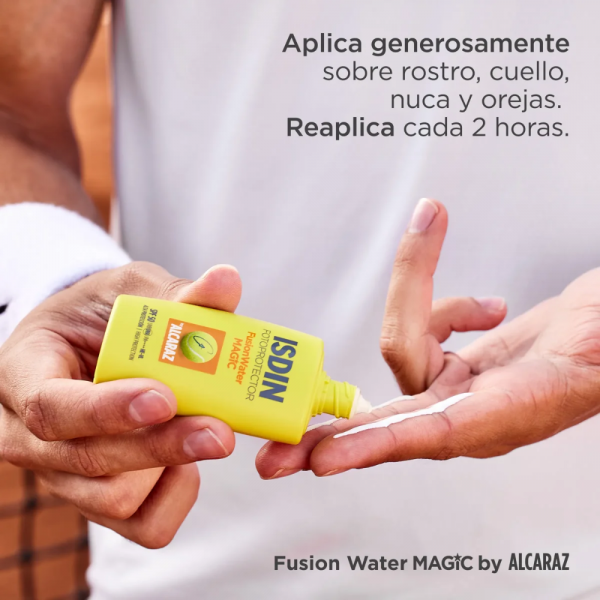 Fotoprotector Fusion Water MAGIC by Alcaraz SPF 50, 50 ml. - Isdin
