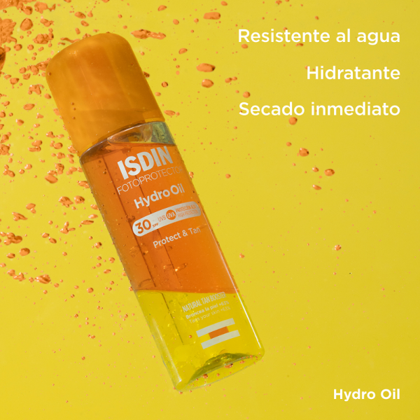 Fotoprotector Hydro Oil SPF 30, 200 ml. - Isdin
