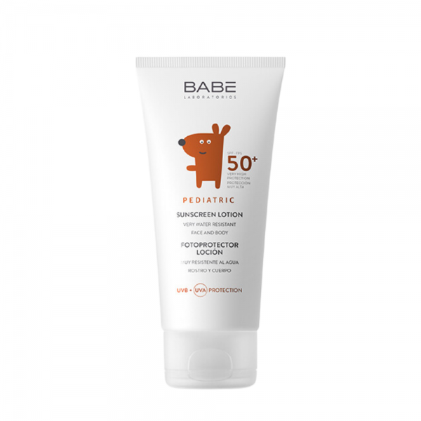 Fotoprotector Pediatric Loción SPF 50+, 100 ml. - BABE 