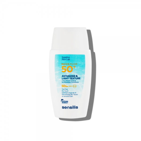 Fotoprotector Water Fluid 50+, 40 ml. - Sensilis