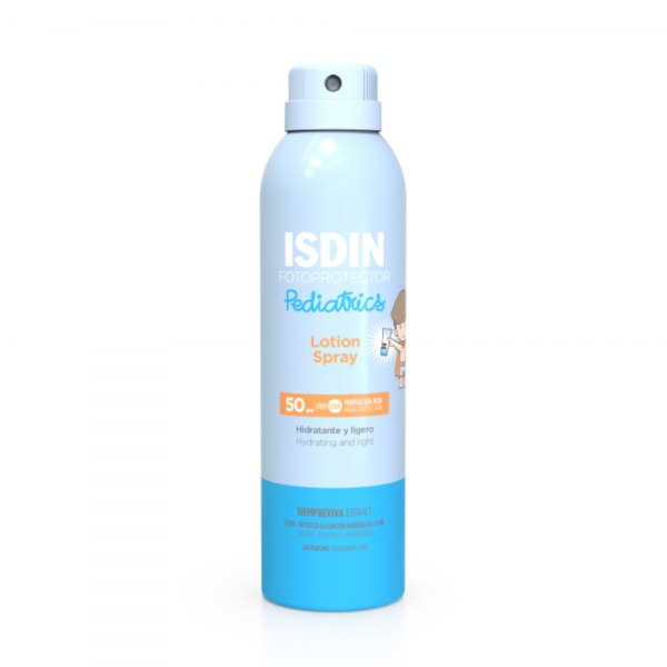 Fotoprotector Lotion Spray Pediatrics SPF 50, 200 ml. - Isdin