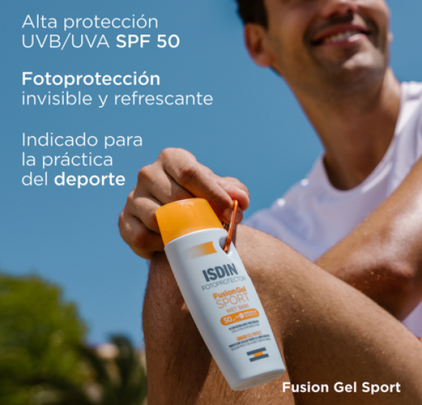 Fusion Gel Sport SPF 50+, 100 ml. - Isdin