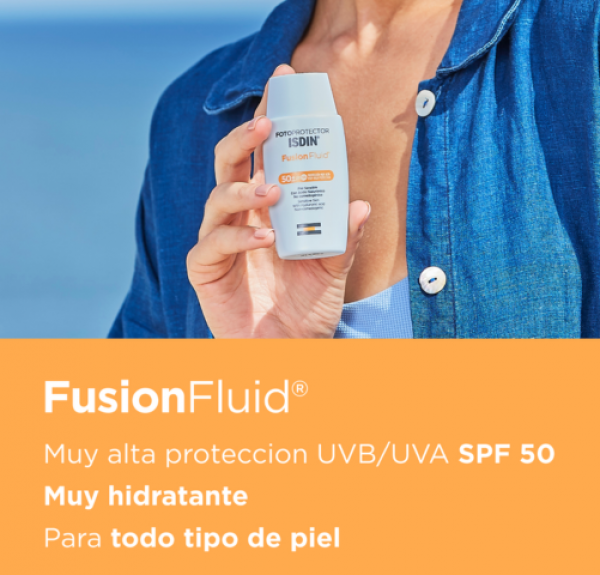 Fotoprotector Fusion Fluid SPF 50+,  50 ml. - Isdin