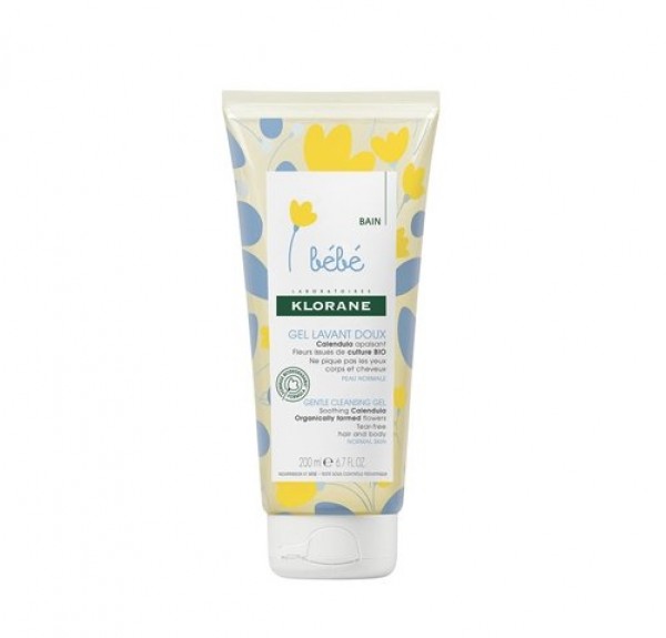 Gel Suave a la Caléndula, 200 ml. - Klorane 