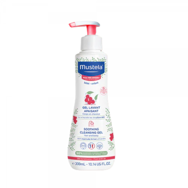 Gel de baño Confort con Schisandra Bio, 300 ml. - Mustela