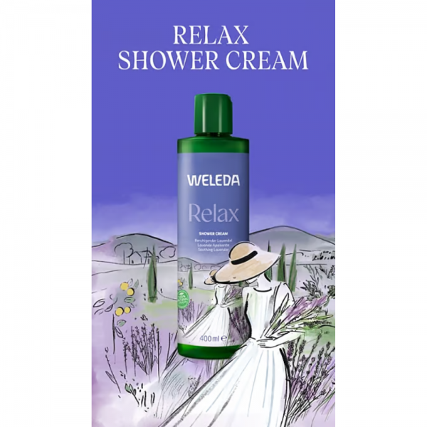 Gel de Ducha Cremosos Lavanda, 400 ml. - Weleda