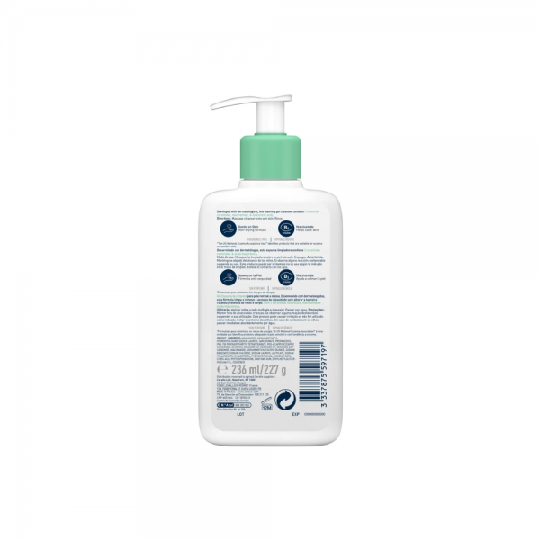 Gel Limpiador Espumoso, 236 ml. - CeraVe