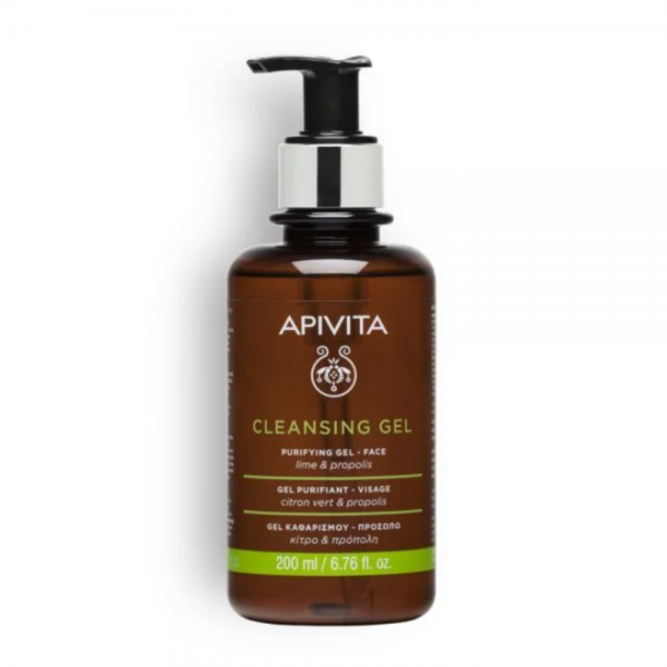 Gel Limpiador Rostro y Ojos, 200 ml. - Apivita