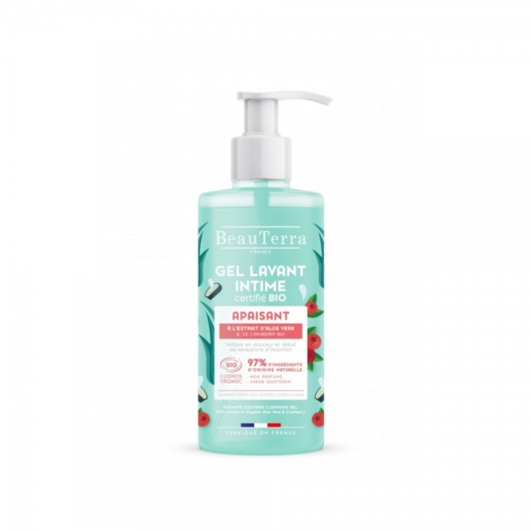 Gel Íntimo Calmante BIO, 500 ml.- BeauTerra