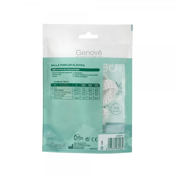 Genocure® Malla Tubular Elástica Muñeca Pequeña Ref 1. - Genové