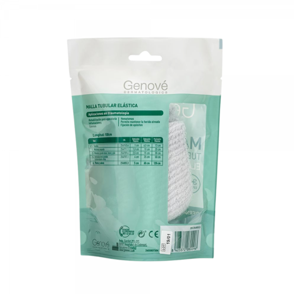 Genocure® Malla Tubular Elástica Piernas y Cabeza Ref 6.  - Genové