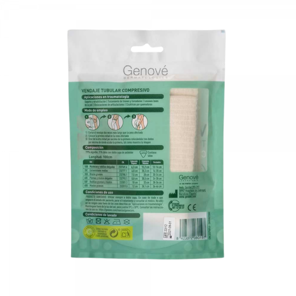 Genocure® Vendaje Tubular Muñecas y Tobillos Ref 10B. - Genové
