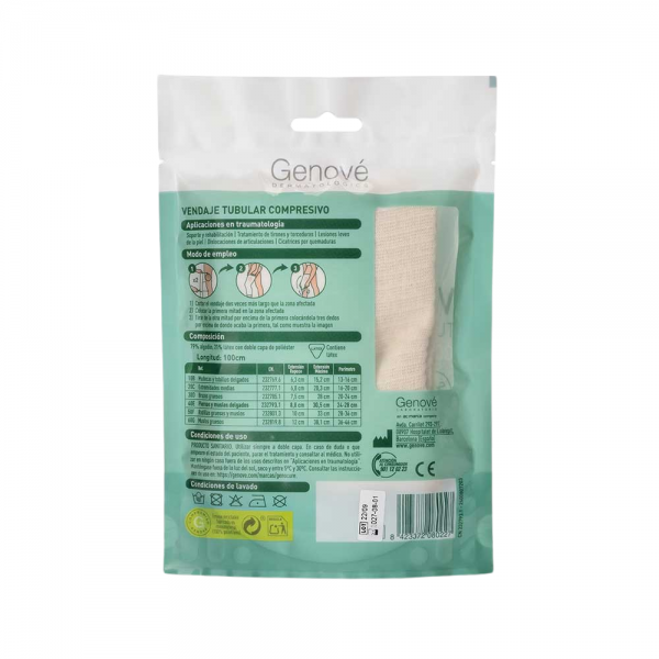 Genocure® Vendaje Tubular Piernas y Muslos Delgados Ref 40E. - Genové