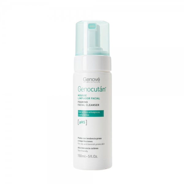 Genocután® Mousse Limpiador Facial, 150 ml. - Genové
