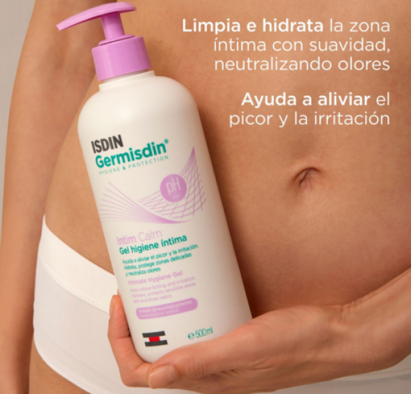 Germisdin Intim Calm Gel Higiene Íntima, 500 ml. - Isdin