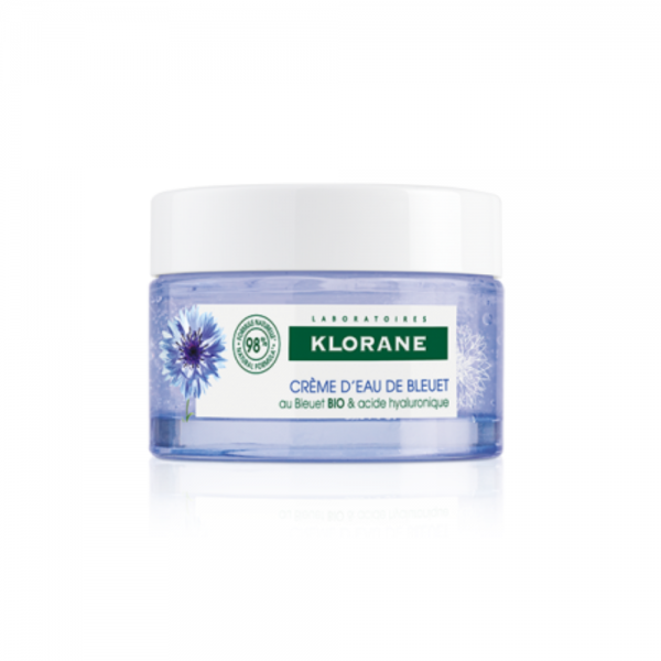 Gel-Crema al Agua de Aciano BIO y Ácido Hialurónico, 50ml. - Klorane