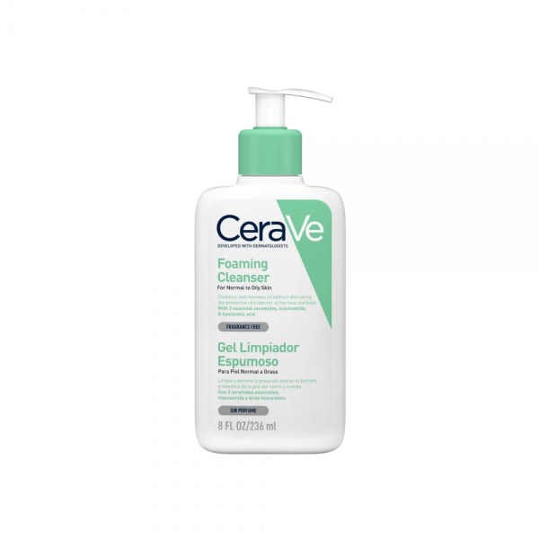 Gel Limpiador Espumoso, 236 ml. - CeraVe