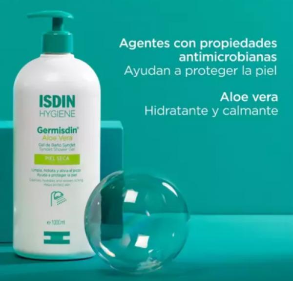 Germisdin Higiene Corporal Aloe Vera, 1000 ml. - Isdin 