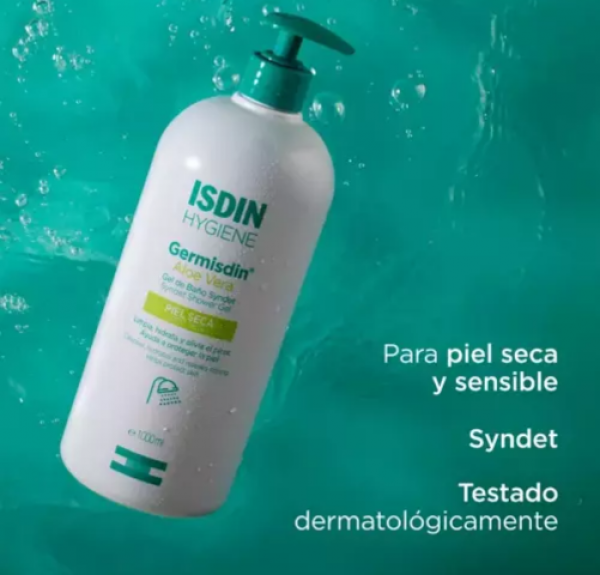 Germisdin Aloe Vera Gel de Baño, 1000 ml. - Isdin 