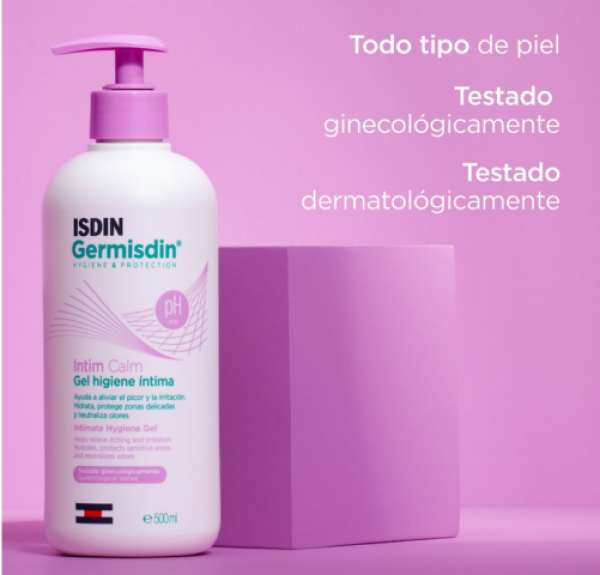 Germisdin Intim Calm Gel Higiene Íntima, 250 ml. - Isdin