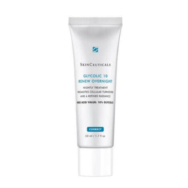 Glycolic 10 Renew Overnight, 50 ml. - Skinceuticals