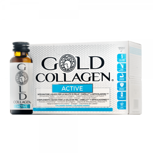 Gold Collagen Active, 10 frascos x 50 ml. - Areafar