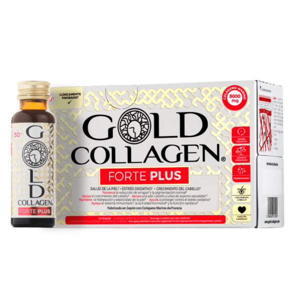Gold Collagen Forte Plus, 10 x 50 ml. - Areafar