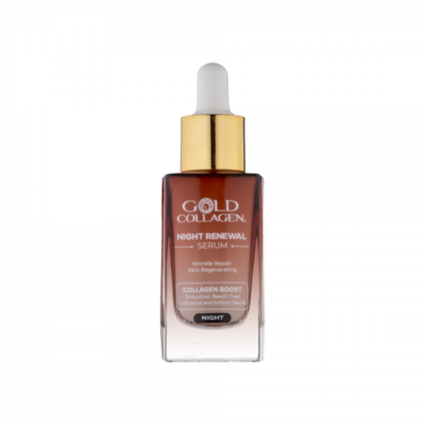 Gold Collagen Night Renewal Sérum, 30 ml. - Areafar