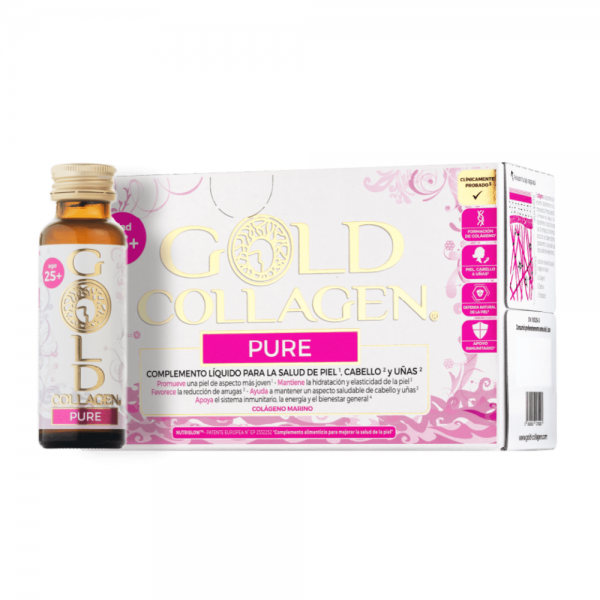 Gold Collagen Pure, 10 frascos x 50 ml. - Areafar
