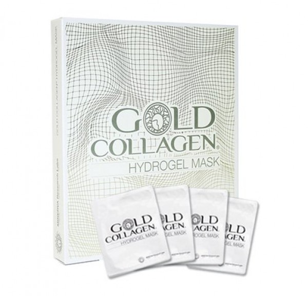 Gold Collage Hidrogel Mask, 4 Unidades - Areafar