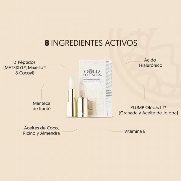 Gold Collagen Lip Volumiser, 4 g. - Areafar