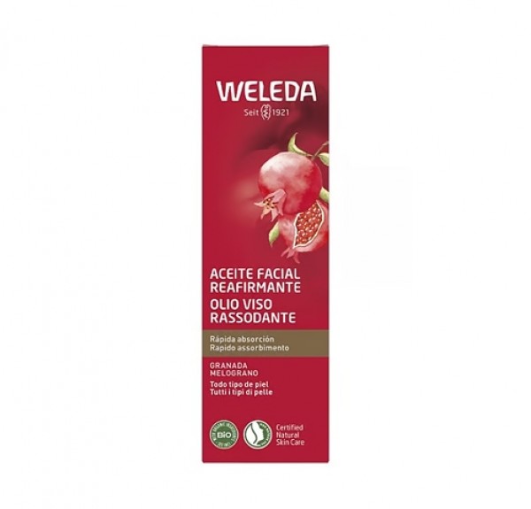 Granada Aceite Facial Reafirmante, 30 ml. - Weleda