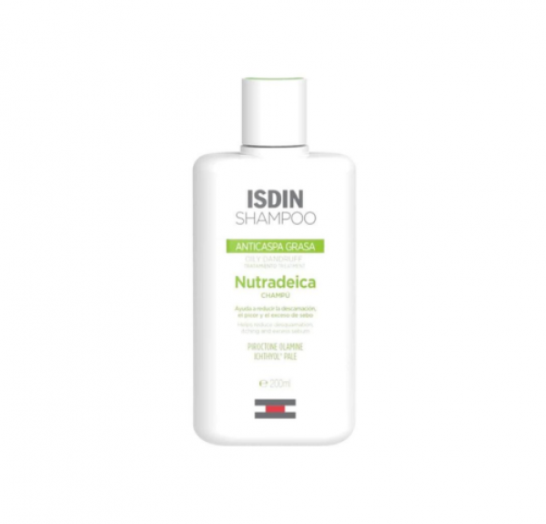 Nutradeica Champu Anticaspa Grasa, 200 ml. - Isdin