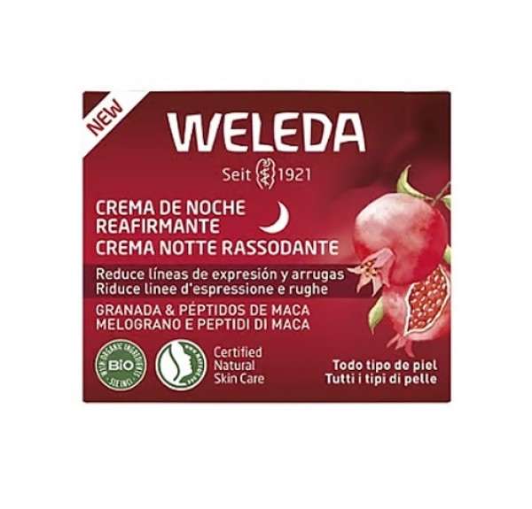 Granada Crema Reafirmante de Noche, 40 ml. - Weleda 