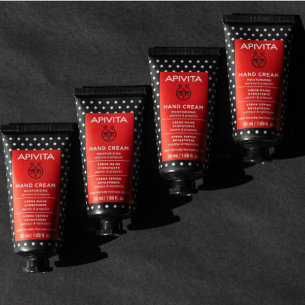 Hand Care Crema de Manos Hidratante con Textura Ligera con Jazmín, 50 ml. - Apivita