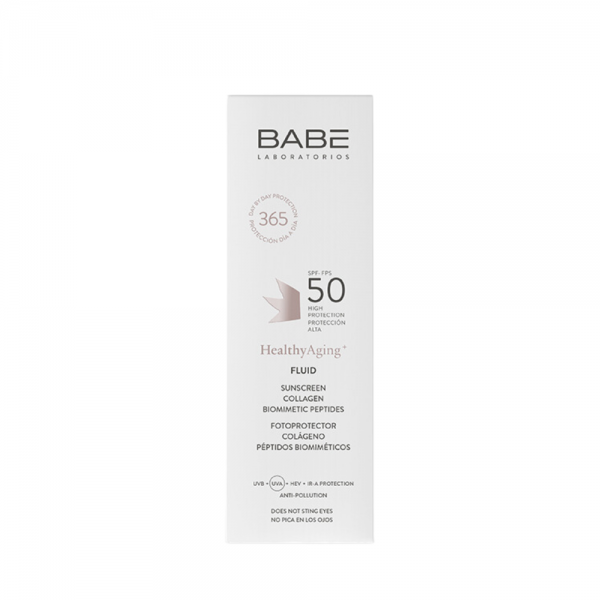 Healthy Aging+ Fluid SPF 50, 40 ml. - BABE