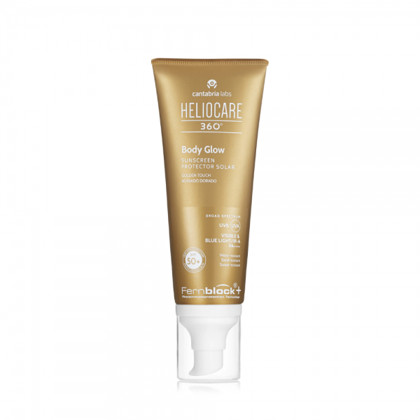 Heliocare 360° Body Glow SPF 50+, 100 ml. - Cantabria Labs