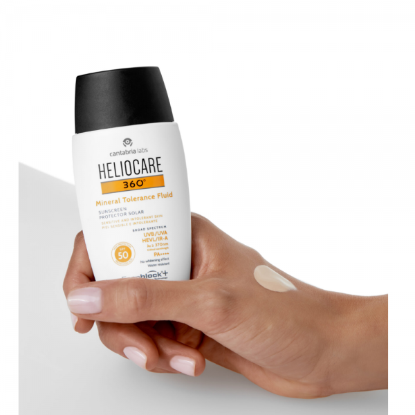 Heliocare 360º Mineral Tolerance Fluid SPF 50, 50 ml. - Cantabria Labs