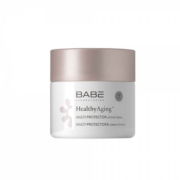 Healthy Aging+ Crema Multi Protectora Tensora de Día SPF 30 , 50 ml. - BABE