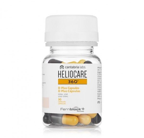 Heliocare 360º D Plus, 30 Cápsulas. - Cantabria Labs