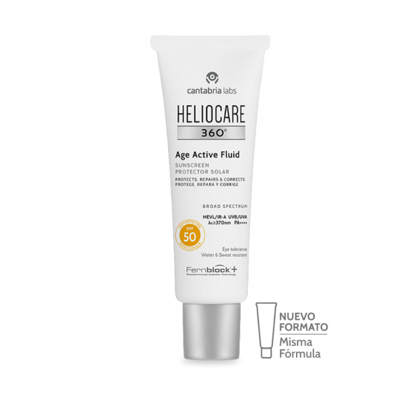 Heliocare 360° Age Active Fluid SPF 50+, 50 ml. - Cantabria Labs