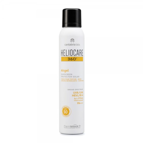 Heliocare 360° Airgel Corporal SPF 50, 200 ml. - Cantabria Labs
