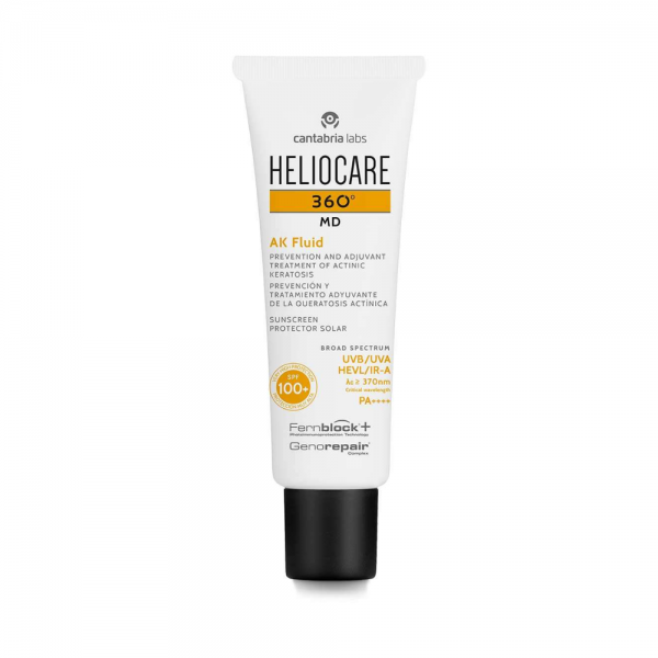 Heliocare 360° MD AK Fluid SPF 100+, 50 ml. - Cantabria Labs