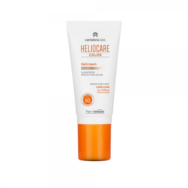 Heliocare Gel-Cream Color Brown SPF 50, 50 ml. - Cantabria Labs