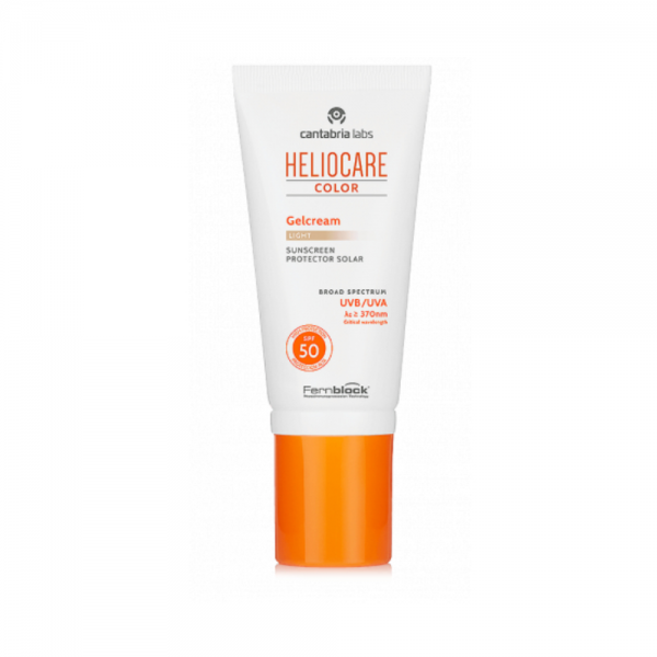 Heliocare Gel-Cream Color Light SPF 50, 50 ml. - Cantabria Labs