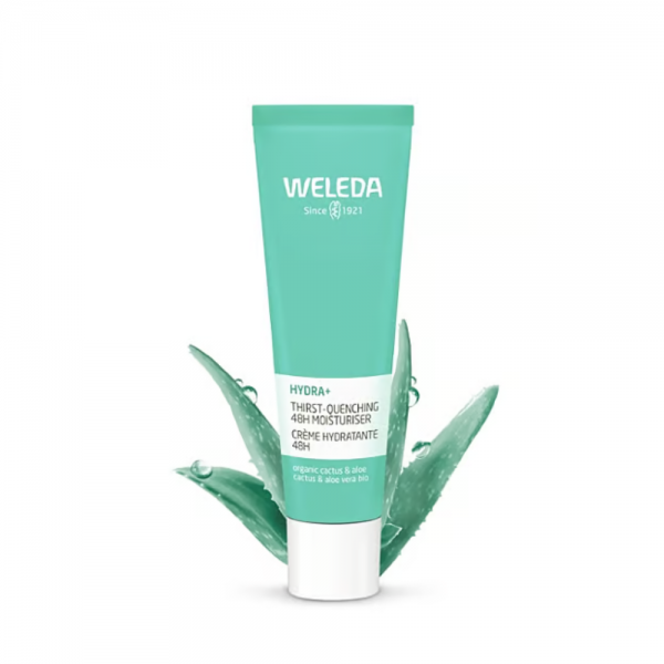 Hidra+ Crema Hidratante 48h, 30 ml. - Weleda